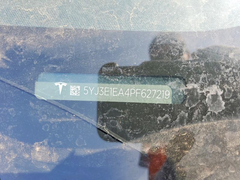 Продаж на аукціоні авто 2023 Tesla Model 3, vin: 5YJ3E1EA4PF627219, номер лоту: 49968046