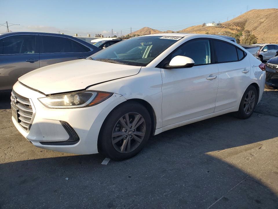 50515546 :رقم المزاد ، 5NPD84LF1JH393979 vin ، 2018 Hyundai Elantra مزاد بيع