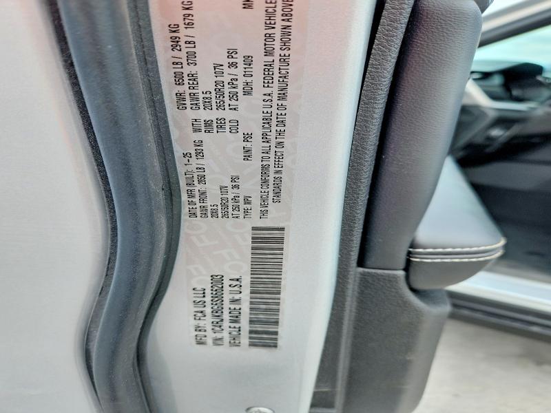 50650286 :رقم المزاد ، 1C4RJKBG6S8662003 vin ، 2025 Jeep Grand Cherokee مزاد بيع