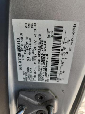 2022 Ford Transit Connect მანქანა იყიდება აუქციონზე, vin: NM0GS9F24N1510467, აუქციონის ნომერი: 49470536