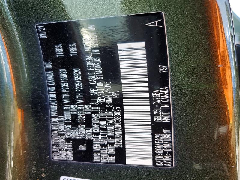 Aukcja sprzedaży 2021 Lexus Rx, vin: 2T2HZMDA0MC283025, numer aukcji: 49481486