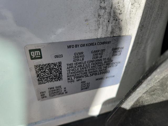 Продажа на аукционе авто 2023 Chevrolet Trailblazer, vin: KL79MVSL5PB189983, номер лота: 50618106