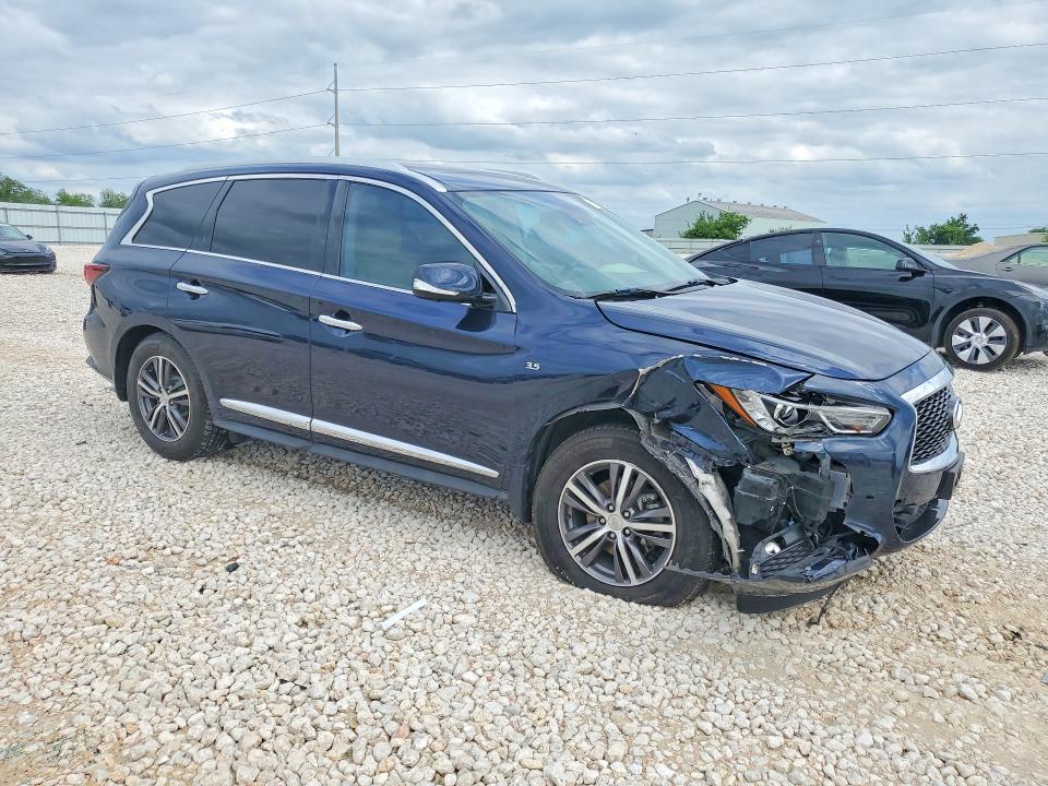 51014316 :رقم المزاد ، 5N1DL0MN9KC553080 vin ، 2019 Infiniti Qx60 مزاد بيع