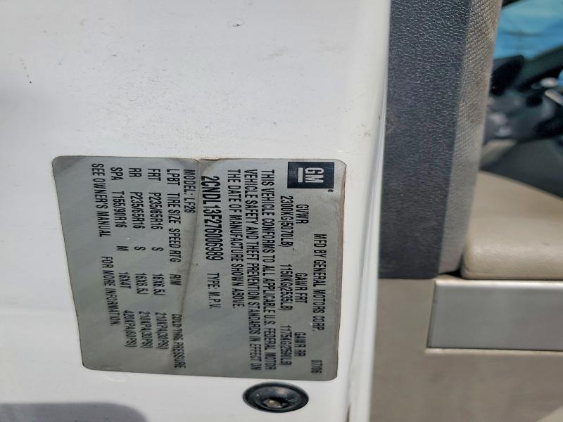 2007 Chevrolet Equinox მანქანა იყიდება აუქციონზე, vin: 2CNDL13F276006989, აუქციონის ნომერი: 50637956