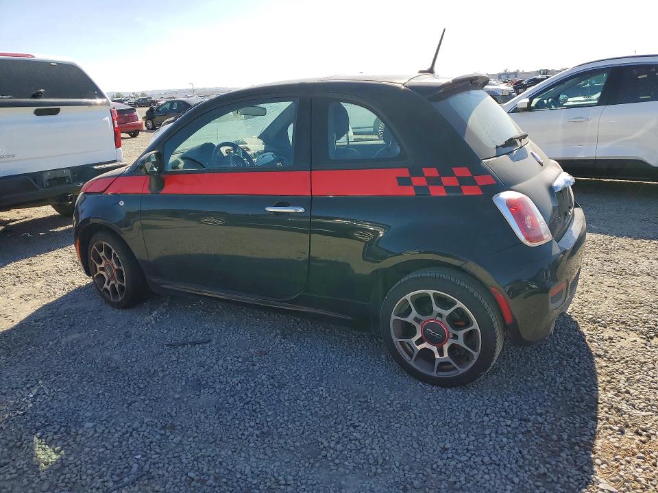 50134516 :رقم المزاد ، 3C3CFFBR5FT508247 vin ، 2015 Fiat 500 مزاد بيع