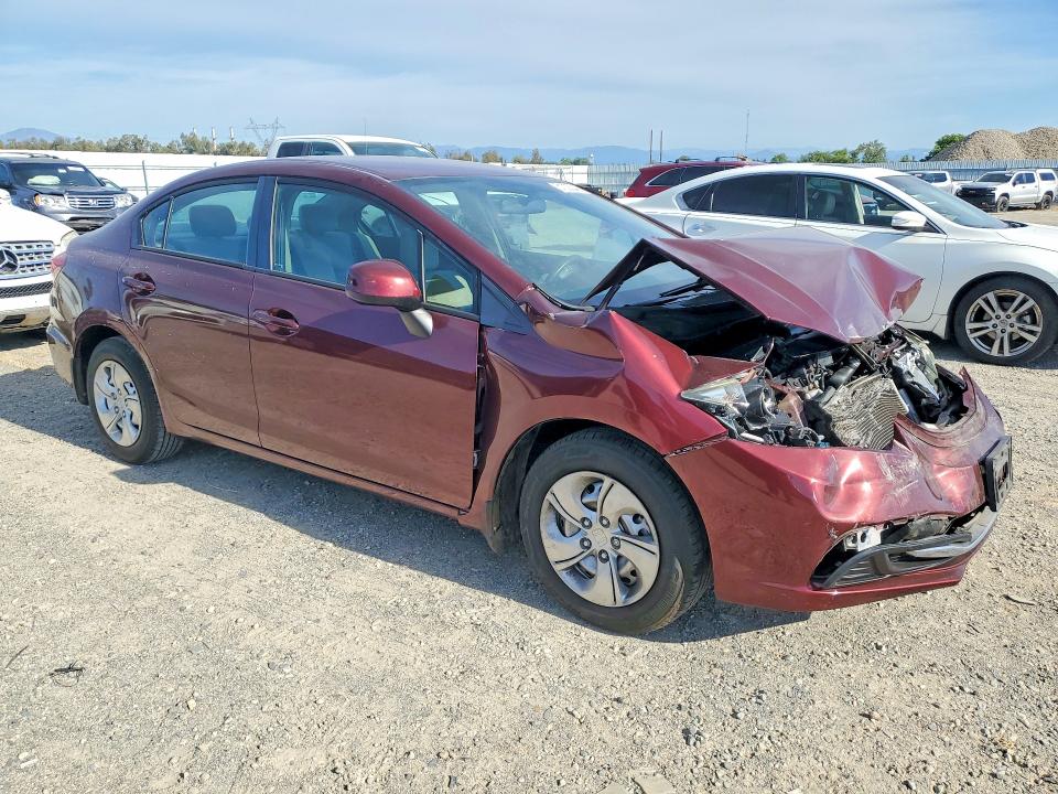 Продажа на аукционе авто 2013 Honda Civic, vin: 2HGFB2F57DH563875, номер лота: 51035346