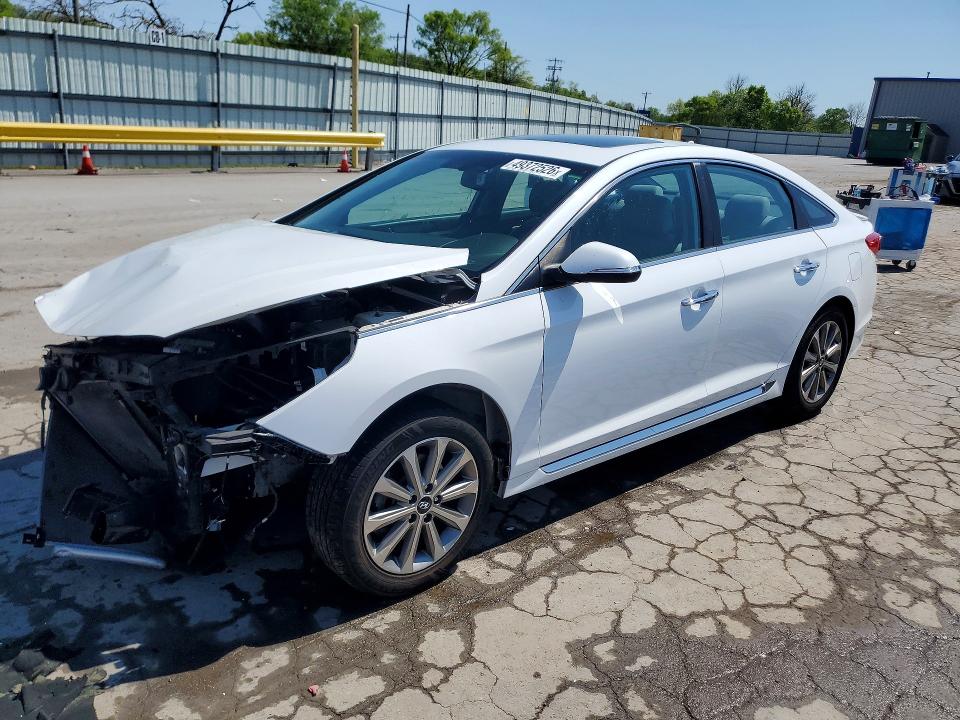 Auction sale of the 2017 Hyundai Sonata, vin: 5NPE34AF3HH466916, lot number: 49372526