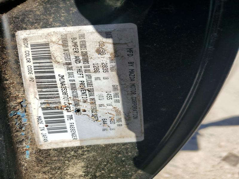 Aukcja sprzedaży 1996 Mazda Mx-5 Miata, vin: JM1NA3538T0712834, numer aukcji: 50818856