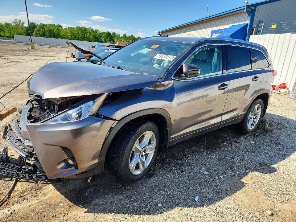 Продажа на аукционе авто 2019 Toyota Highlander, vin: 5TDDZRFH8KS992848, номер лота: 51879526