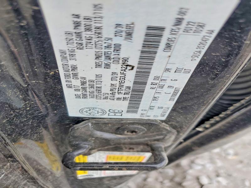 Auction sale of the 2018 Ford F150, vin: 1FTFW1EG3JFA22190, lot number: 50845016