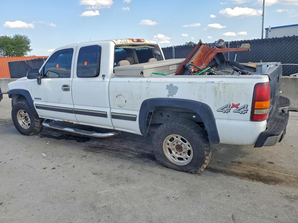 49607706 :رقم المزاد ، 1GCGK29U7XE207069 vin ، 1999 Chevrolet Silverado مزاد بيع