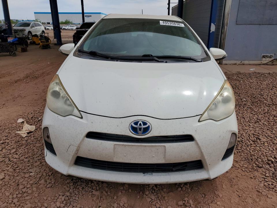 Aukcja sprzedaży 2012 Toyota Prius C, vin: JTDKDTB3XC1519724, numer aukcji: 49539836