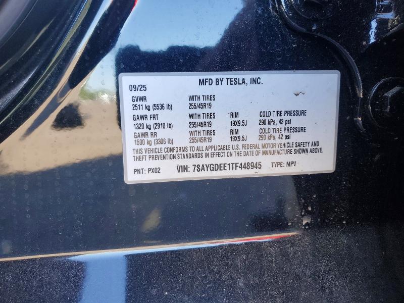 Продажа на аукционе авто 2026 Tesla Model Y, vin: 7SAYGDEE1TF448945, номер лота: 49776876