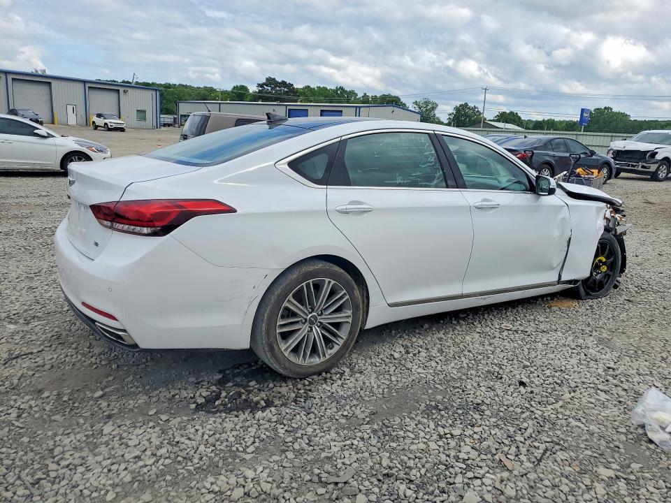 2018 Genesis G80 მანქანა იყიდება აუქციონზე, vin: KMHGN4JE6JU227409, აუქციონის ნომერი: 51210906