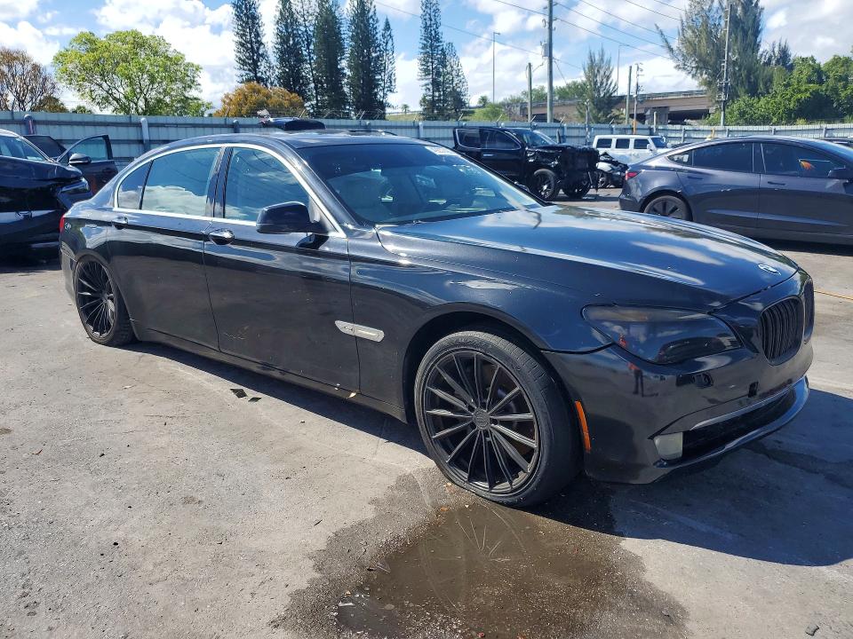 2012 Bmw 750 მანქანა იყიდება აუქციონზე, vin: WBAKC8C57CC437645, აუქციონის ნომერი: 49237406