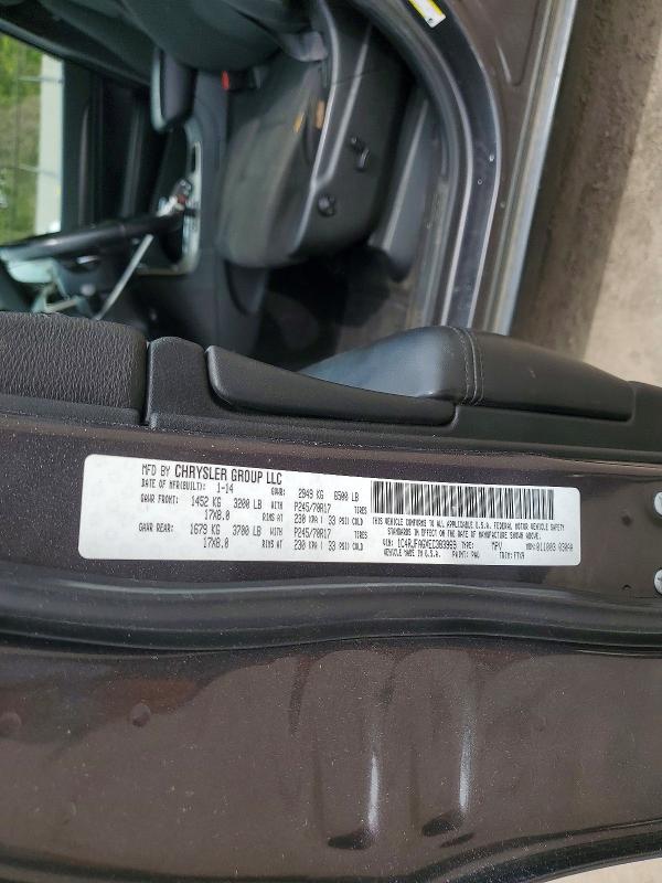 Aukcja sprzedaży 2014 Jeep Grand Cherokee, vin: 1C4RJFAGXEC383969, numer aukcji: 51821486