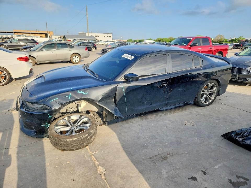 49318466 :رقم المزاد ، 2C3CDXCT0MH661257 vin ، 2021 Dodge Charger مزاد بيع