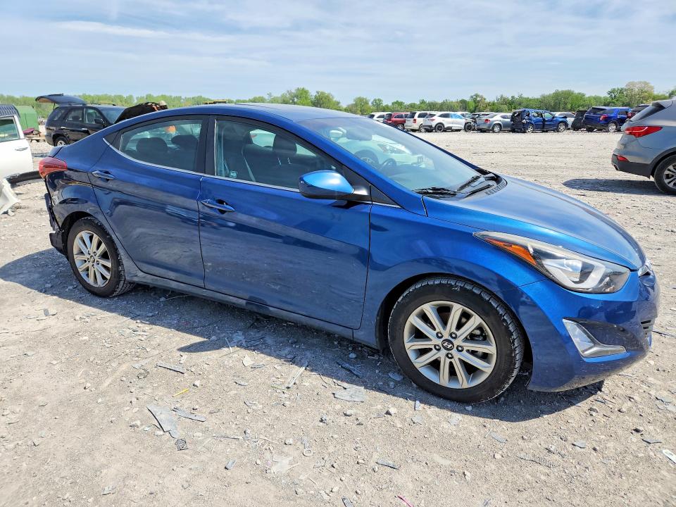 50665446 :رقم المزاد ، KMHDH4AE2FU354837 vin ، 2015 Hyundai Elantra مزاد بيع