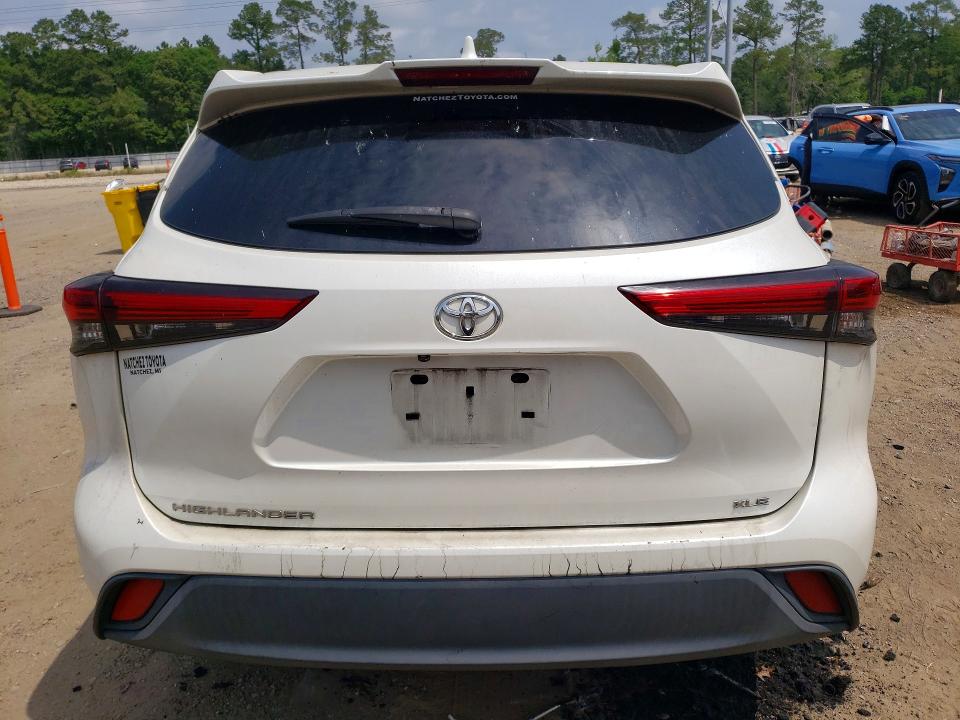Продажа на аукционе авто 2020 Toyota Highlander, vin: 5TDGZRAHXLS503307, номер лота: 51885916