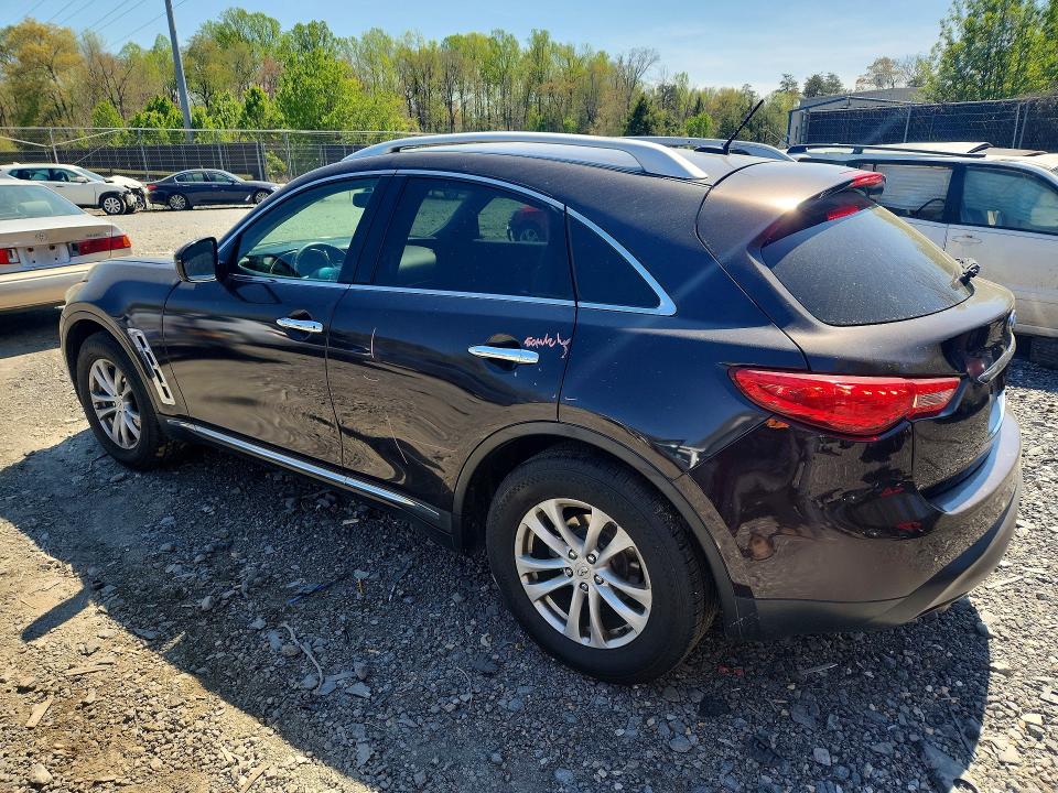 48979186 :رقم المزاد ، JN8AS1MU2CM121485 vin ، 2012 Infiniti Fx35 مزاد بيع