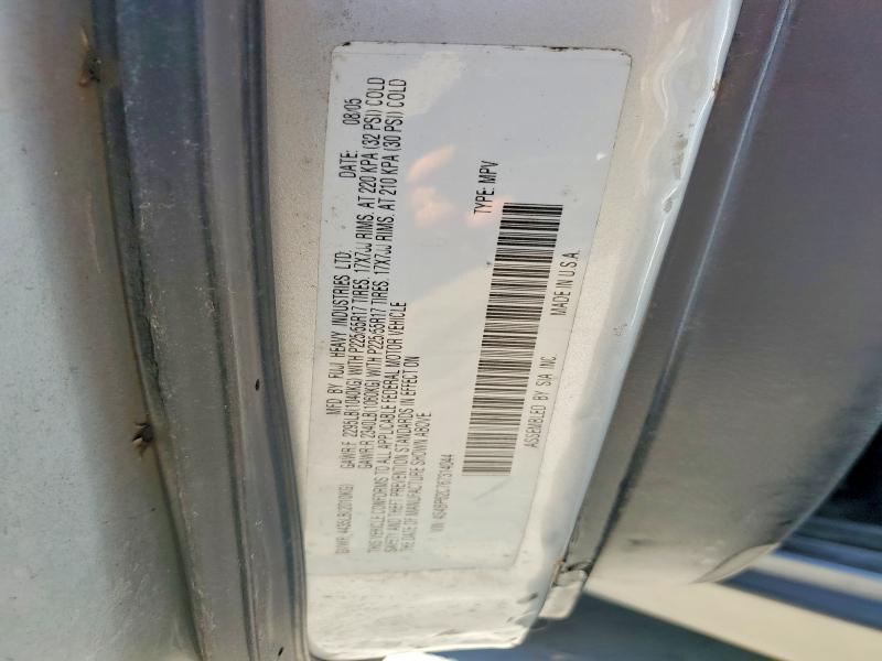 49249516 :رقم المزاد ، 4S4BP62C767314044 vin ، 2006 Subaru Legacy مزاد بيع