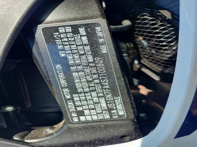 Aukcja sprzedaży 2025 Suzuki Gsx-r600, vin: JS1GN7FA4S7100809, numer aukcji: 51019726