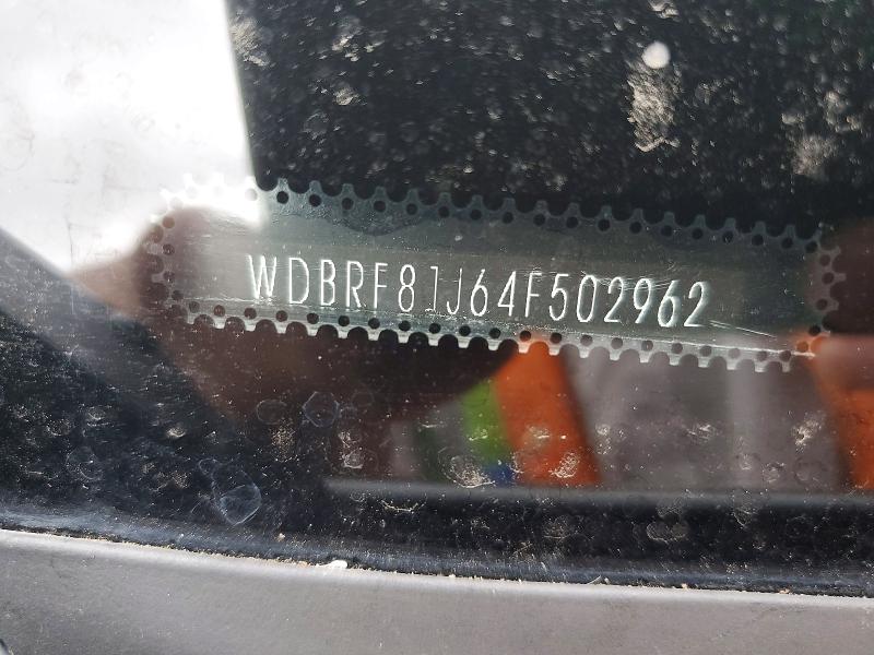 50515266 :رقم المزاد ، WDBRF81J64F502962 vin ، 2004 Mercedes-benz C مزاد بيع