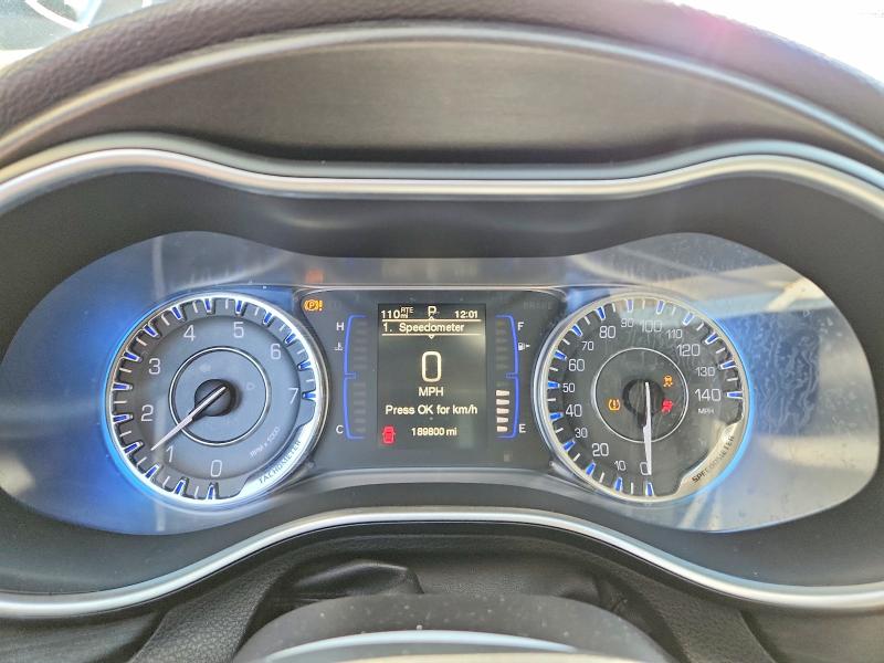 Продажа на аукционе авто 2015 Chrysler 200, vin: 1C3CCCAB5FN718844, номер лота: 78656425