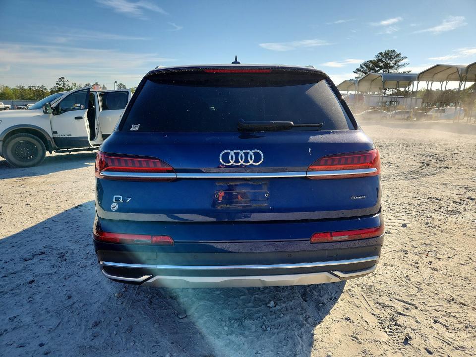 2021 Audi Q7 მანქანა იყიდება აუქციონზე, vin: WA1LJAF74MD026694, აუქციონის ნომერი: 49110146