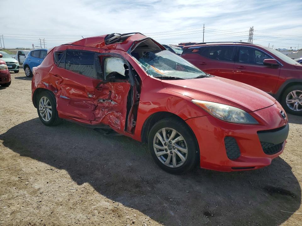 2013 Mazda 3 მანქანა იყიდება აუქციონზე, vin: JM1BL1LP3D1761460, აუქციონის ნომერი: 48660636