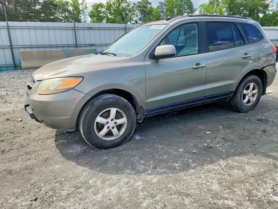 51542026 :رقم المزاد ، 5NMSG13D87H080649 vin ، 2007 Hyundai Santa Fe مزاد بيع