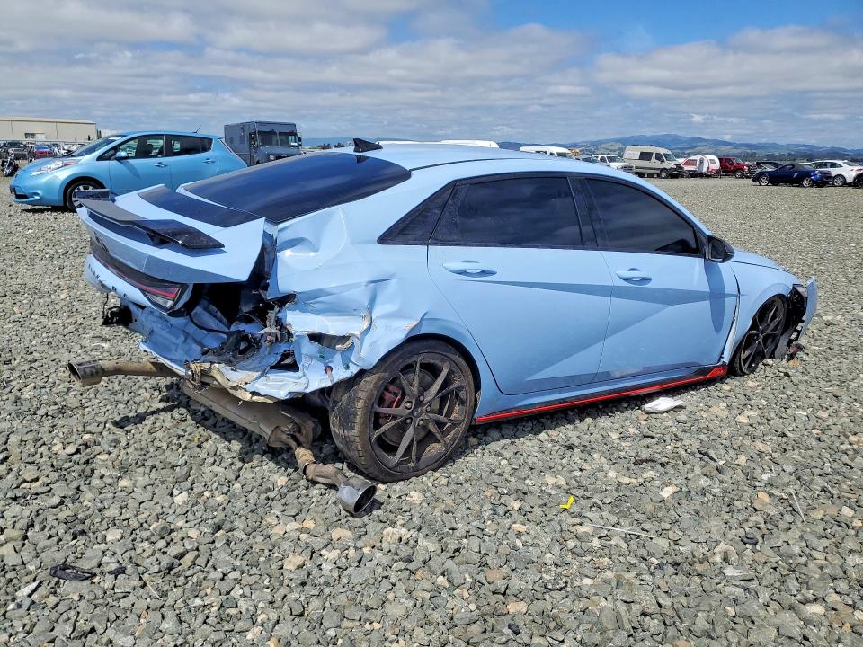 Продажа на аукционе авто 2024 Hyundai Elantra N, vin: KMHLW4DK3RU022235, номер лота: 50004406