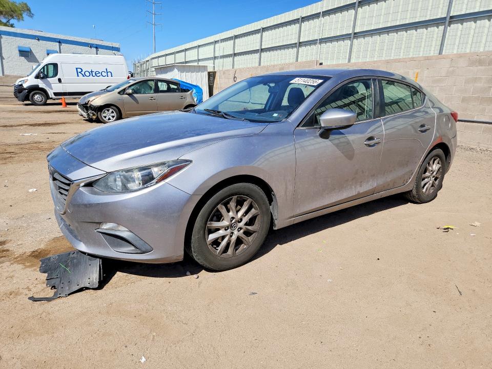 51140256 :رقم المزاد ، 3MZBM1V73EM106274 vin ، 2014 Mazda 3 مزاد بيع