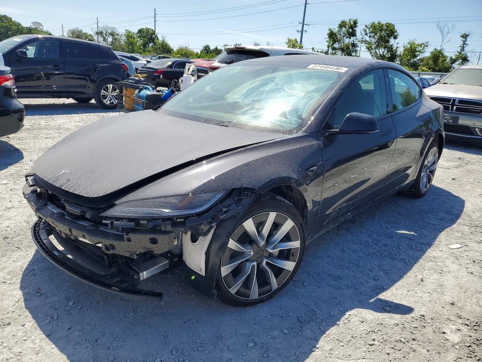 2025 Tesla Model 3 მანქანა იყიდება აუქციონზე, vin: 5YJ3E1EA8SF051322, აუქციონის ნომერი: 51446436
