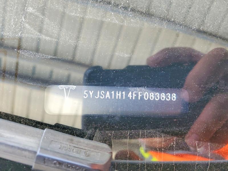 Продажа на аукционе авто 2015 Tesla Model S, vin: 5YJSA1H14FF083838, номер лота: 49106416