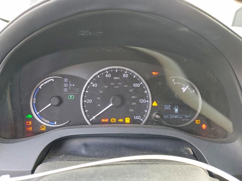 2011 Lexus Ct მანქანა იყიდება აუქციონზე, vin: JTHKD5BH7B2016456, აუქციონის ნომერი: 50191816
