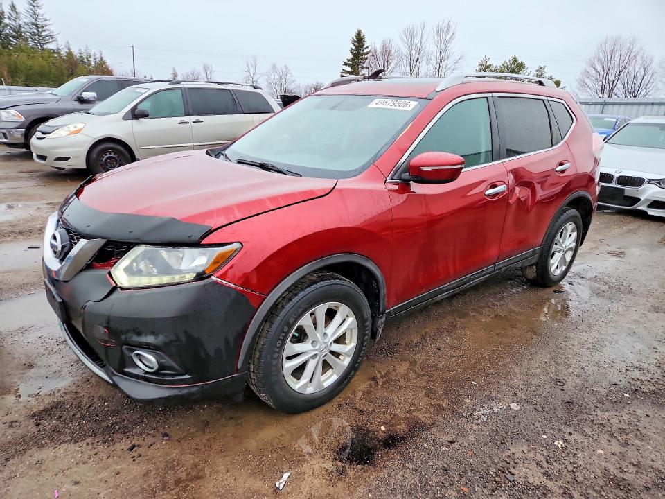 2015 Nissan Rogue მანქანა იყიდება აუქციონზე, vin: 5N1AT2MVXFC864280, აუქციონის ნომერი: 49679506