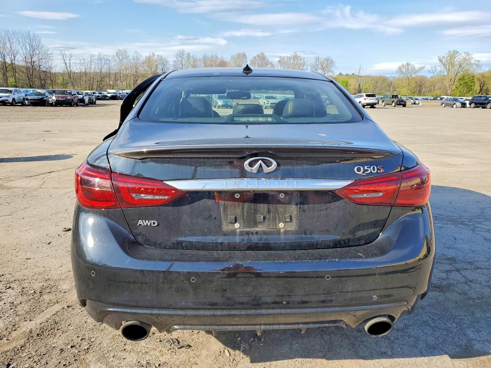 2018 Infiniti Q50 მანქანა იყიდება აუქციონზე, vin: JN1FV7AR8JM700122, აუქციონის ნომერი: 50965326