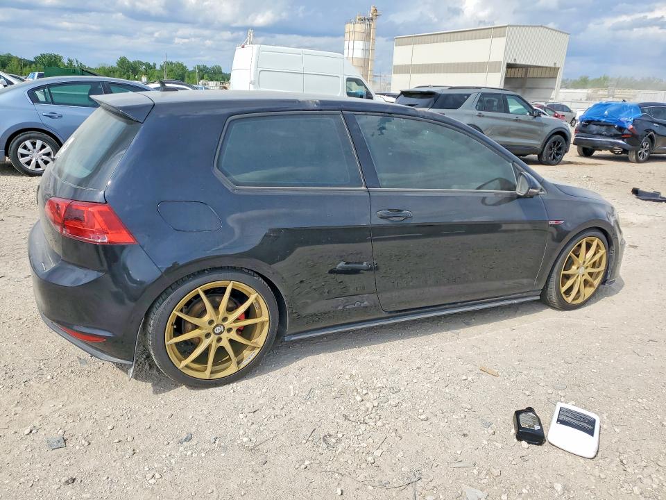 2015 Volkswagen Golf Gti მანქანა იყიდება აუქციონზე, vin: 3VWYT7AU4FM052285, აუქციონის ნომერი: 51369556