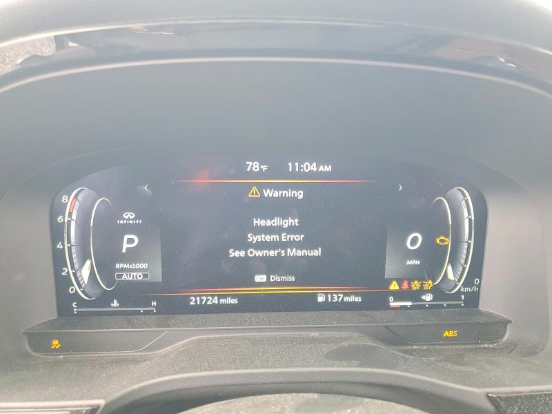 49490796 :رقم المزاد ، 5N1DL1HU3RC331801 vin ، 2024 Infiniti Qx60 مزاد بيع