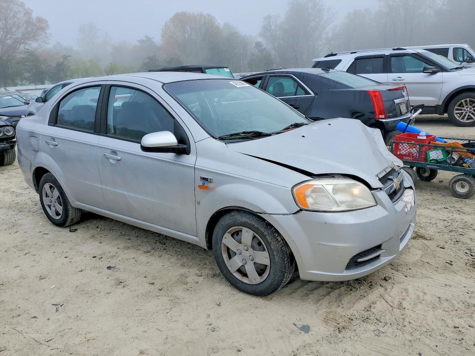 2007 Chevrolet Aveo მანქანა იყიდება აუქციონზე, vin: KL1TD56697B188257, აუქციონის ნომერი: 49123906
