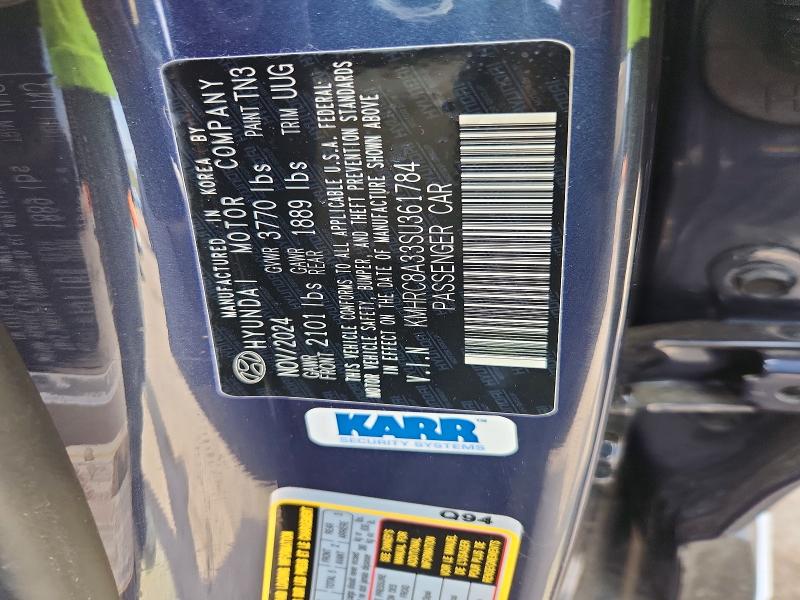 Продаж на аукціоні авто 2025 Hyundai Venue, vin: KMHRC8A33SU361784, номер лоту: 49745836