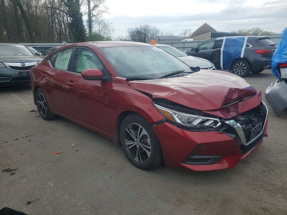 2023 Nissan Sentra მანქანა იყიდება აუქციონზე, vin: 3N1AB8CV4PY221382, აუქციონის ნომერი: 49852046
