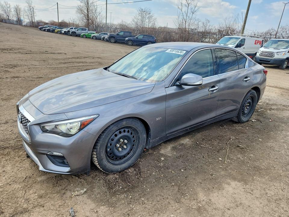2020 Infiniti Q50 მანქანა იყიდება აუქციონზე, vin: JN1EV7AR6LM255233, აუქციონის ნომერი: 50818636