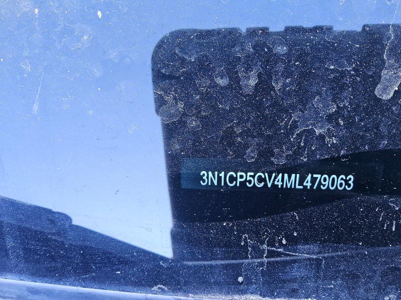 2021 Nissan Kicks მანქანა იყიდება აუქციონზე, vin: 3N1CP5CV4ML479063, აუქციონის ნომერი: 51326176