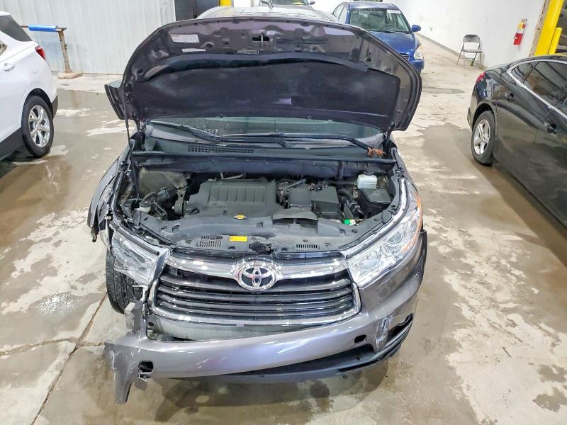 47740676 :رقم المزاد ، 5TDDKRFH4ES016624 vin ، 2014 Toyota Highlander مزاد بيع