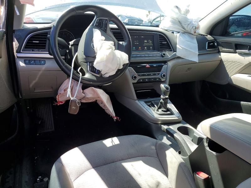 48967566 :رقم المزاد ، 5NPD84LF7HH015109 vin ، 2017 Hyundai Elantra مزاد بيع