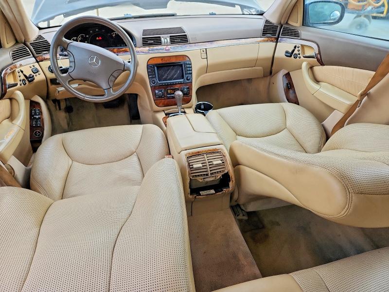 Aukcja sprzedaży 2003 Mercedes-benz S, vin: WDBNG75J23A344583, numer aukcji: 50100196