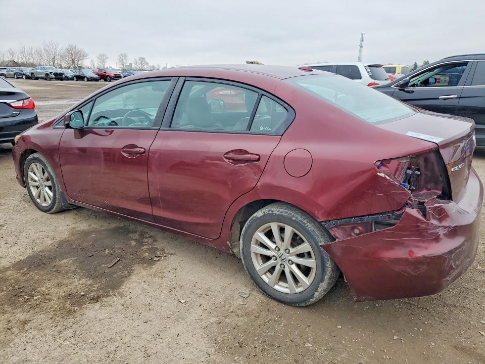 Aukcja sprzedaży 2012 Honda Civic, vin: 2HGFB2F96CH006876, numer aukcji: 48494846