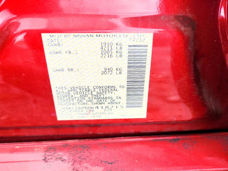 51333896 :رقم المزاد ، 1N4AL3AP6DN418215 vin ، 2013 Nissan Altima مزاد بيع